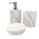 Marble Bathroom Set of 3