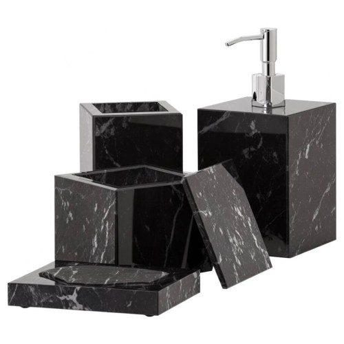 Hades Marble Bathroom Set of 5