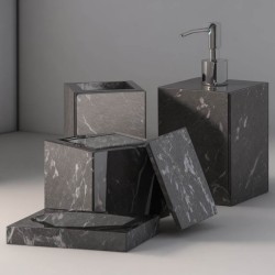 Hades Marble Bathroom Set of 5 Hades Marble Bathroom Set of 5