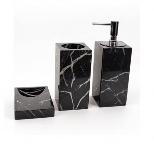 Ares Marble Bathroom Set of 3