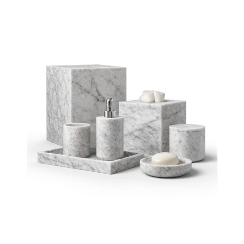 Jerry Marble Bathroom Set of 7