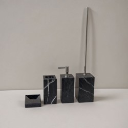 Laon Marble Bathroom Set of 4 Laon Marble Bathroom Set of 4