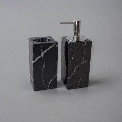 Estela Marble Bathroom Set of 2 Estela Marble Bathroom Set of 2