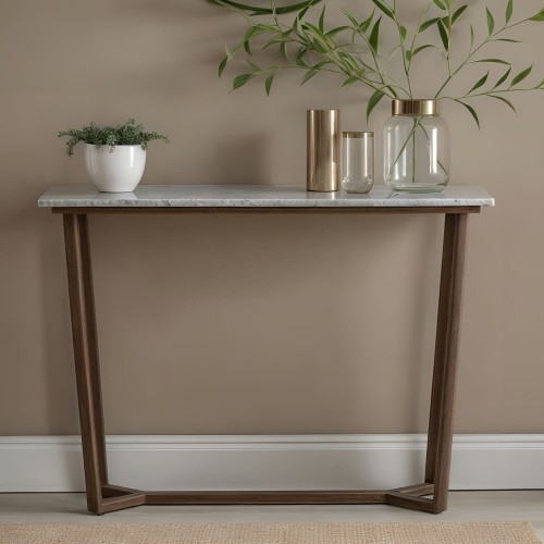 Metal Ayaklı Mermer Dresuar