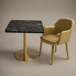 Zürich Mermer Cafe Bar Restoran Masası