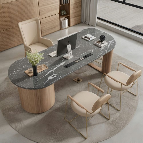 Office Desks Santine Marble Office Desk Office Desks