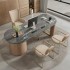 Santine Marble Office Desk