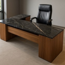 Salcom Mermer Ofis Masası