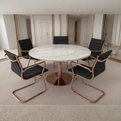 Mermer Toplanti Masası