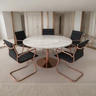 Marble Meeting Table Marble Meeting Table