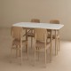 marble dining table