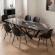 marble dining table