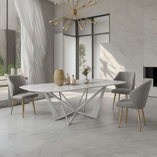 marble dining table