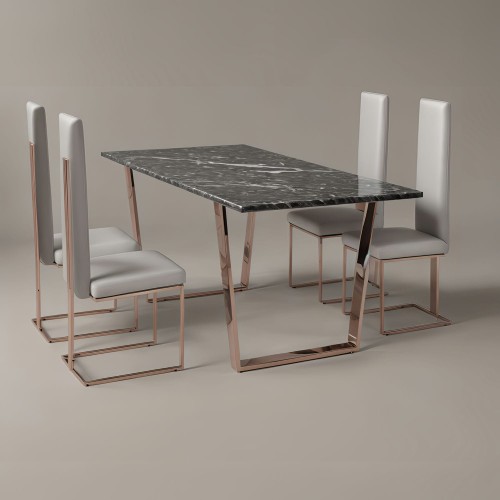 marble dining table