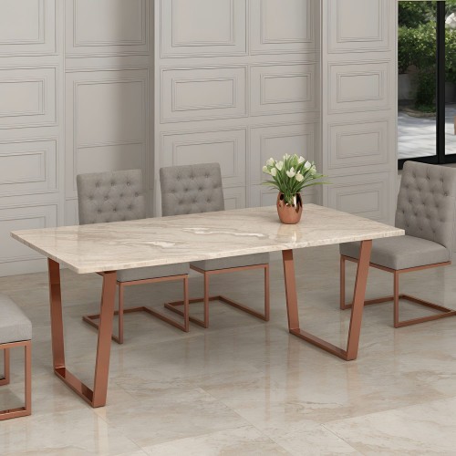 marble dining table