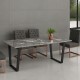 marble dining table