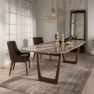 Picasso Oval Marble Dining Table Picasso Oval Marble Dining Table