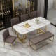 marble dining table