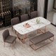 marble dining table