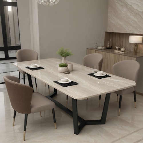 marble dining table