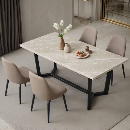 marble dining table