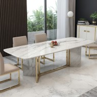 Larin Marble Dining Table Larin Marble Dining Table