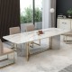 marble dining table