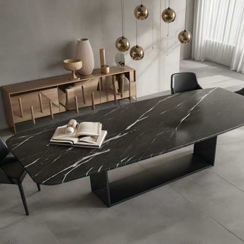 marble dining table