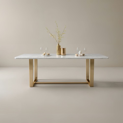 marble dining table