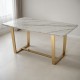 marble dining table