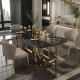 marble dining table