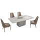 marble dining table