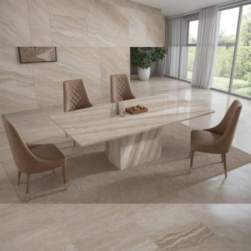 marble dining table