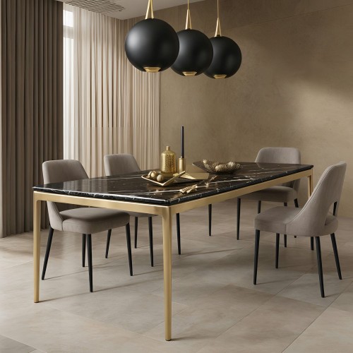 marble dining table