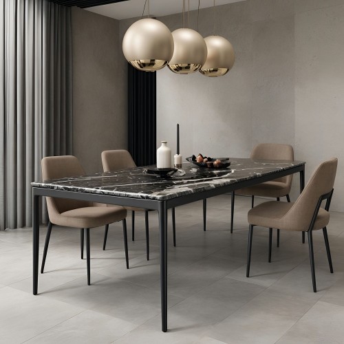 marble dining table