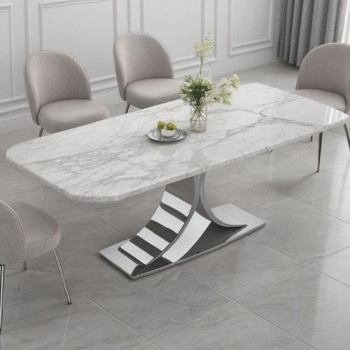 marble dining table