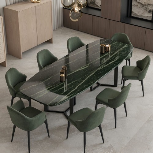 marble dining table