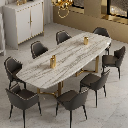 marble dining table