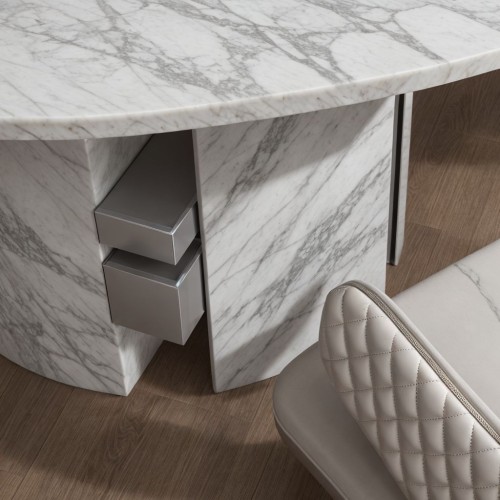 marble dining table