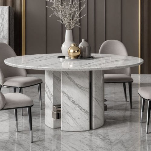 marble dining table