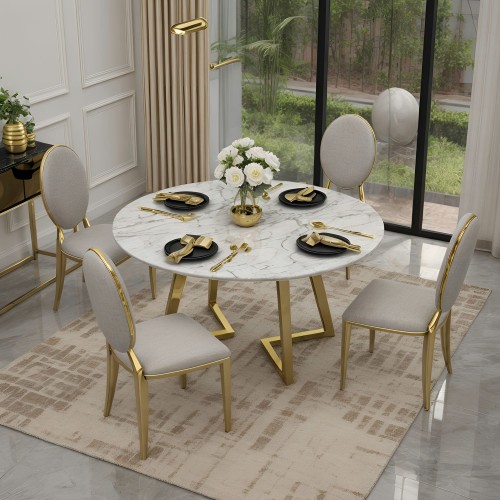 marble dining table