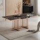 marble dining table