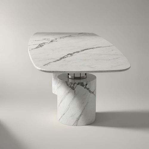 marble dining table