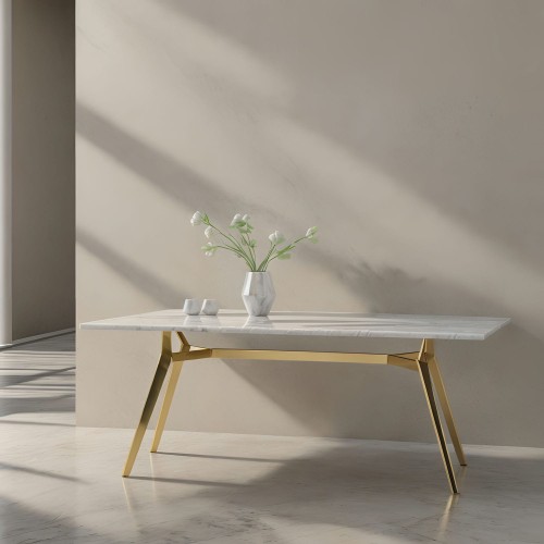 marble dining table