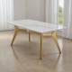 marble dining table