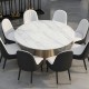 marble dining table