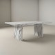 marble dining table