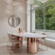 marble dining table