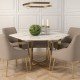 marble dining table