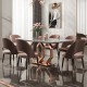 marble dining table